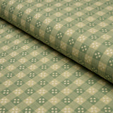 Schumacher Kit Plaid Green Fabric
