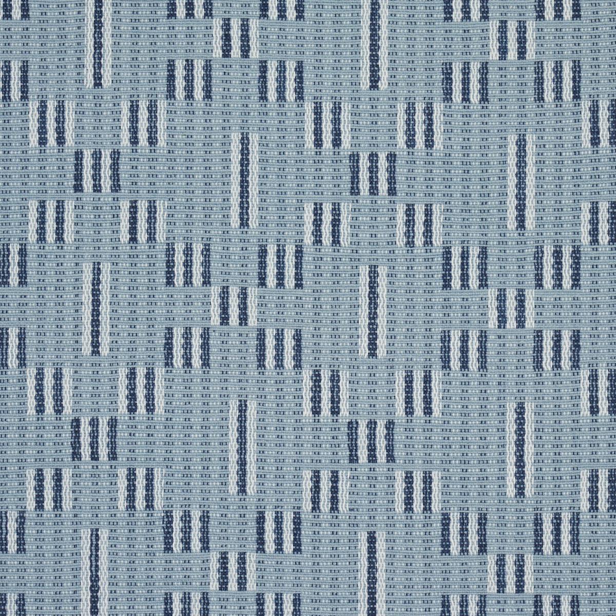 Schumacher Austin Blue Fabric