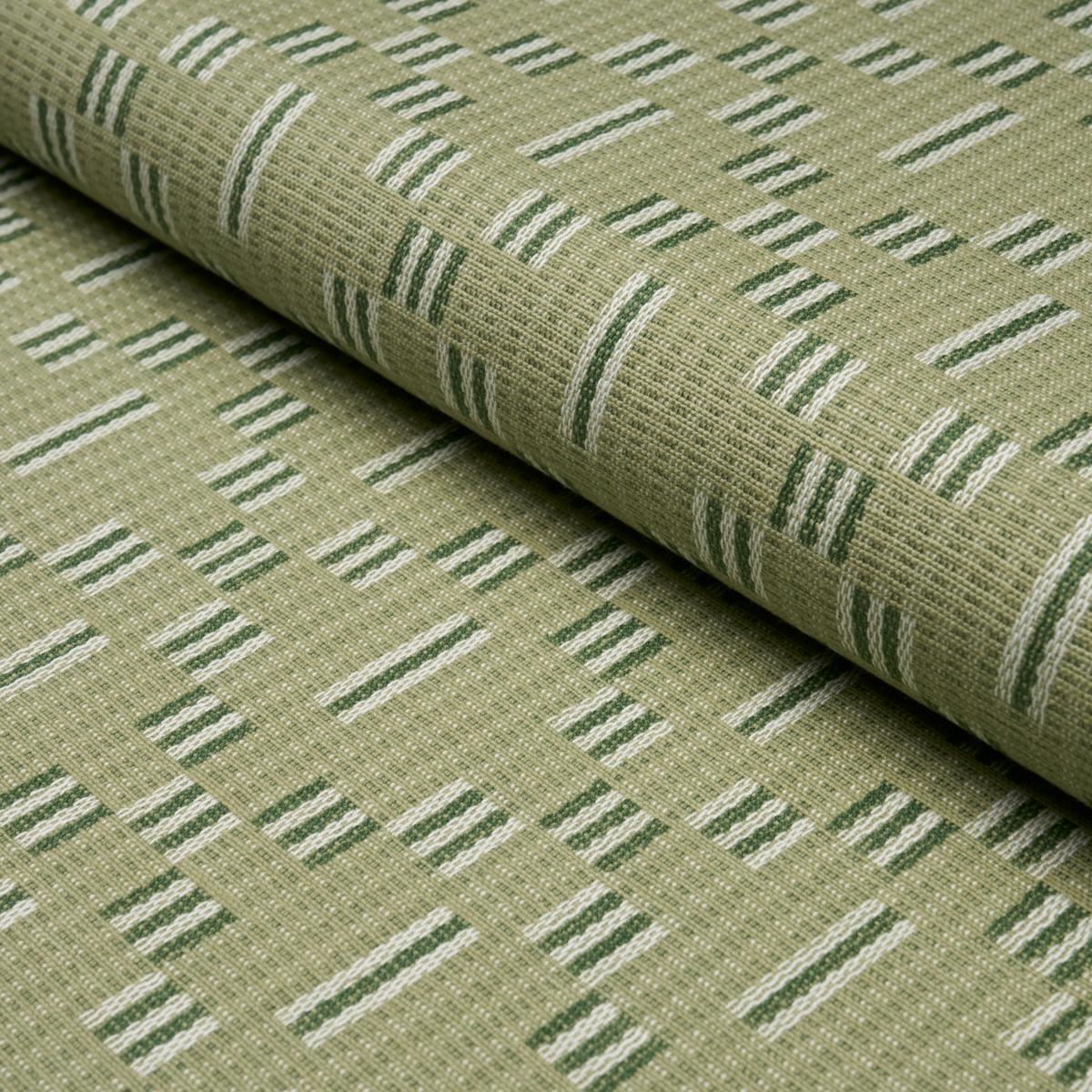 Schumacher Austin Green Fabric