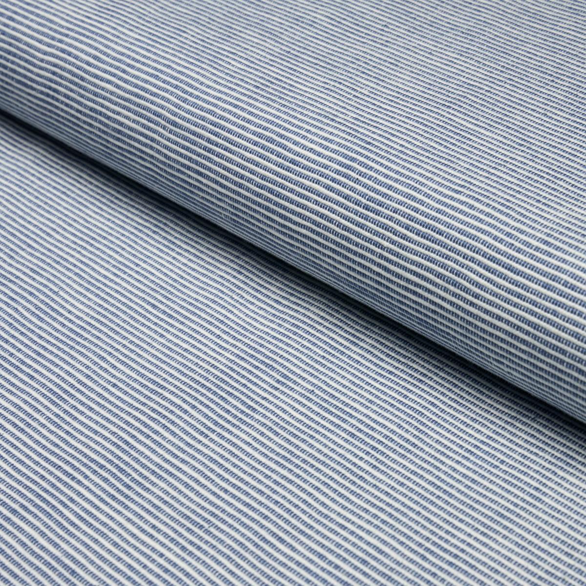Schumacher Asher Indigo Fabric