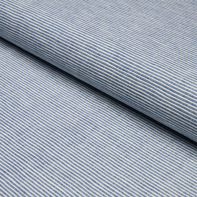 Schumacher Asher Indigo Fabric