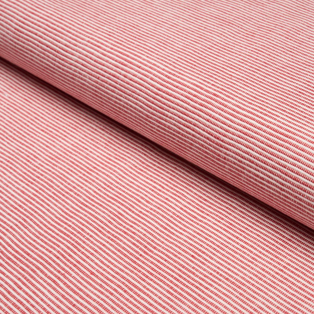 Schumacher Asher Crimson Fabric