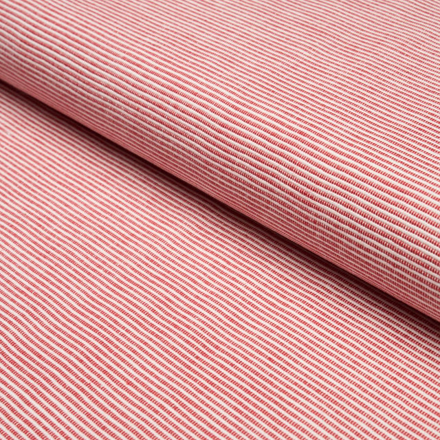 Schumacher Asher Crimson Fabric