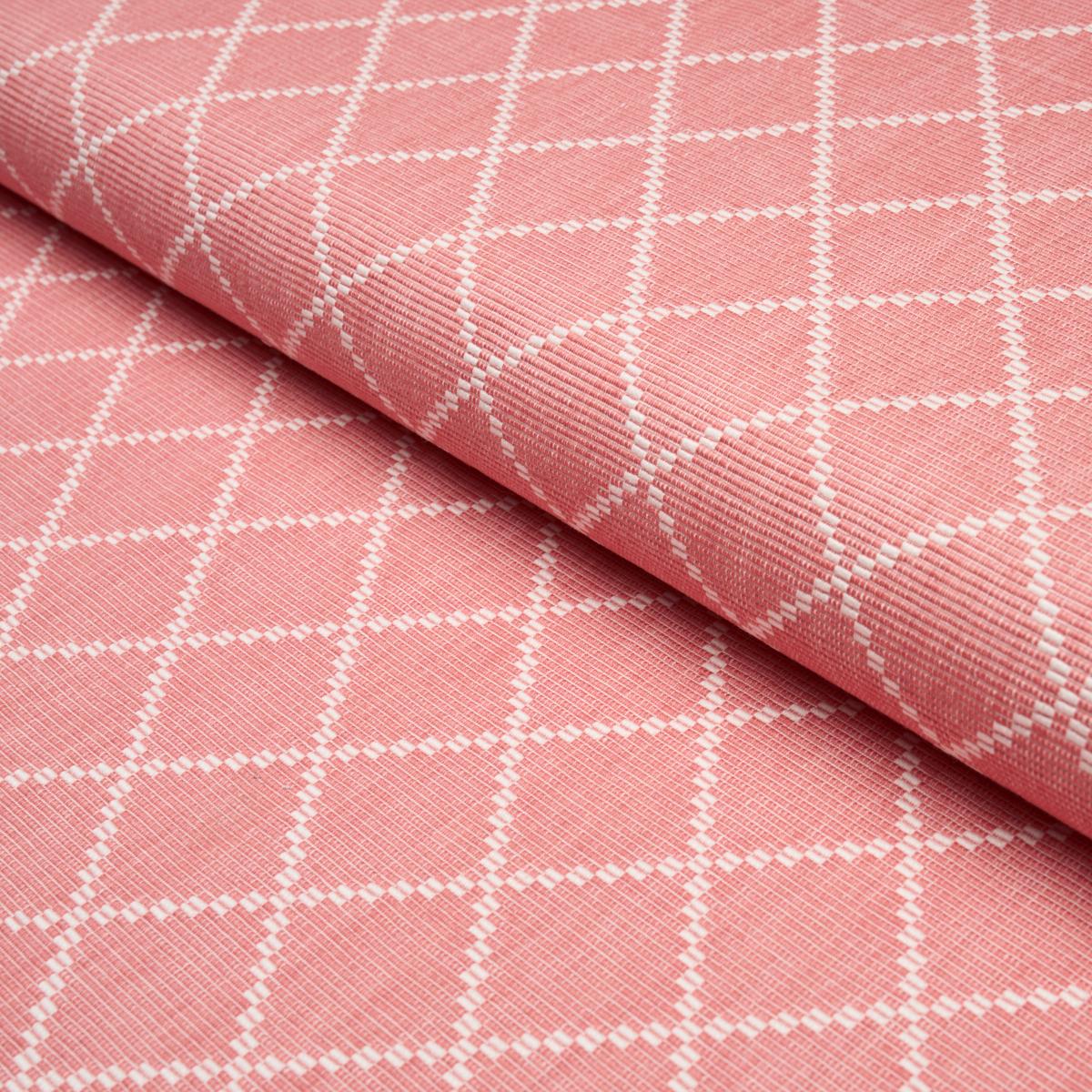 Schumacher Liam Coral Fabric