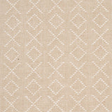 Schumacher Ross Weave Neutral Fabric