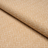 Schumacher Ross Weave Ochre Fabric