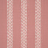 Schumacher Shannon Stripe Pink Fabric
