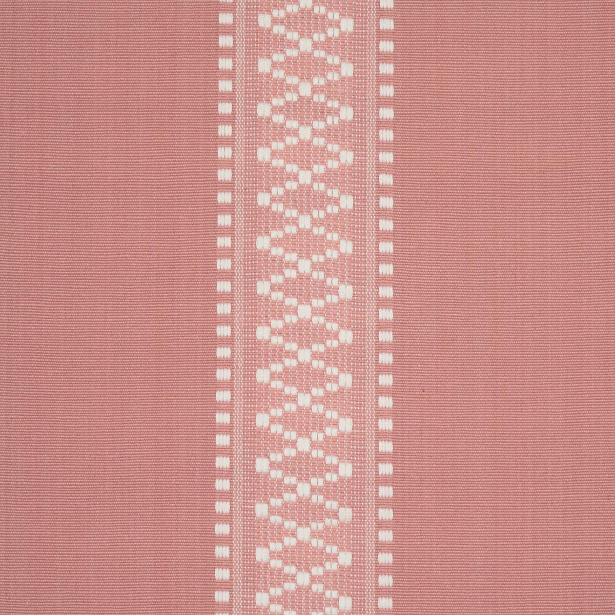 Schumacher Shannon Stripe Pink Fabric