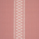 Schumacher Shannon Stripe Pink Fabric