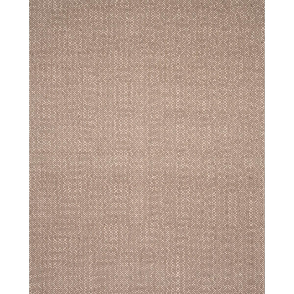 Schumacher Ross Weave Brown Fabric