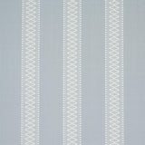 Schumacher Shannon Stripe Sky Fabric