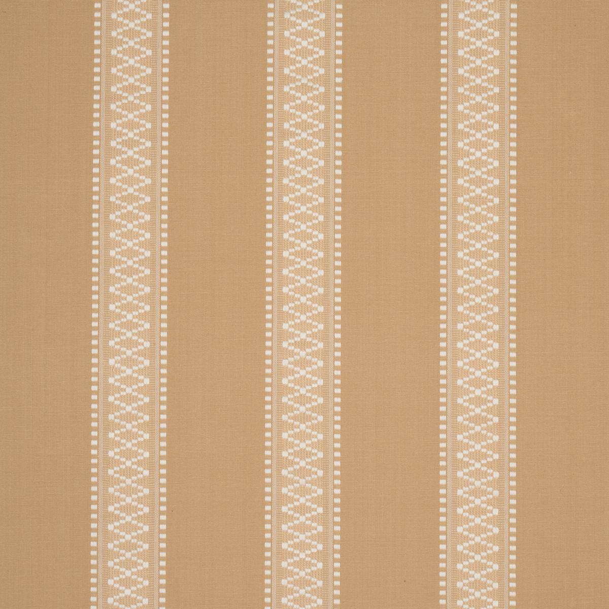 Schumacher Shannon Stripe Ochre Fabric