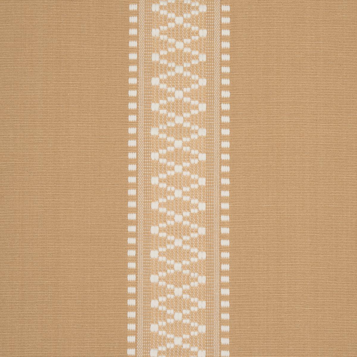 Schumacher Shannon Stripe Ochre Fabric
