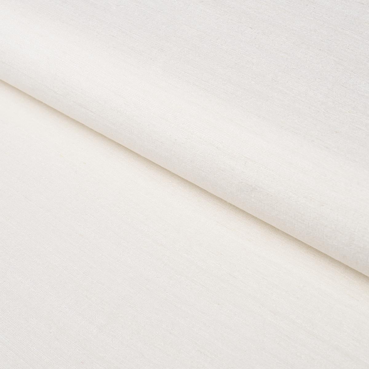 Schumacher Masara Handwoven Silk White Fabric