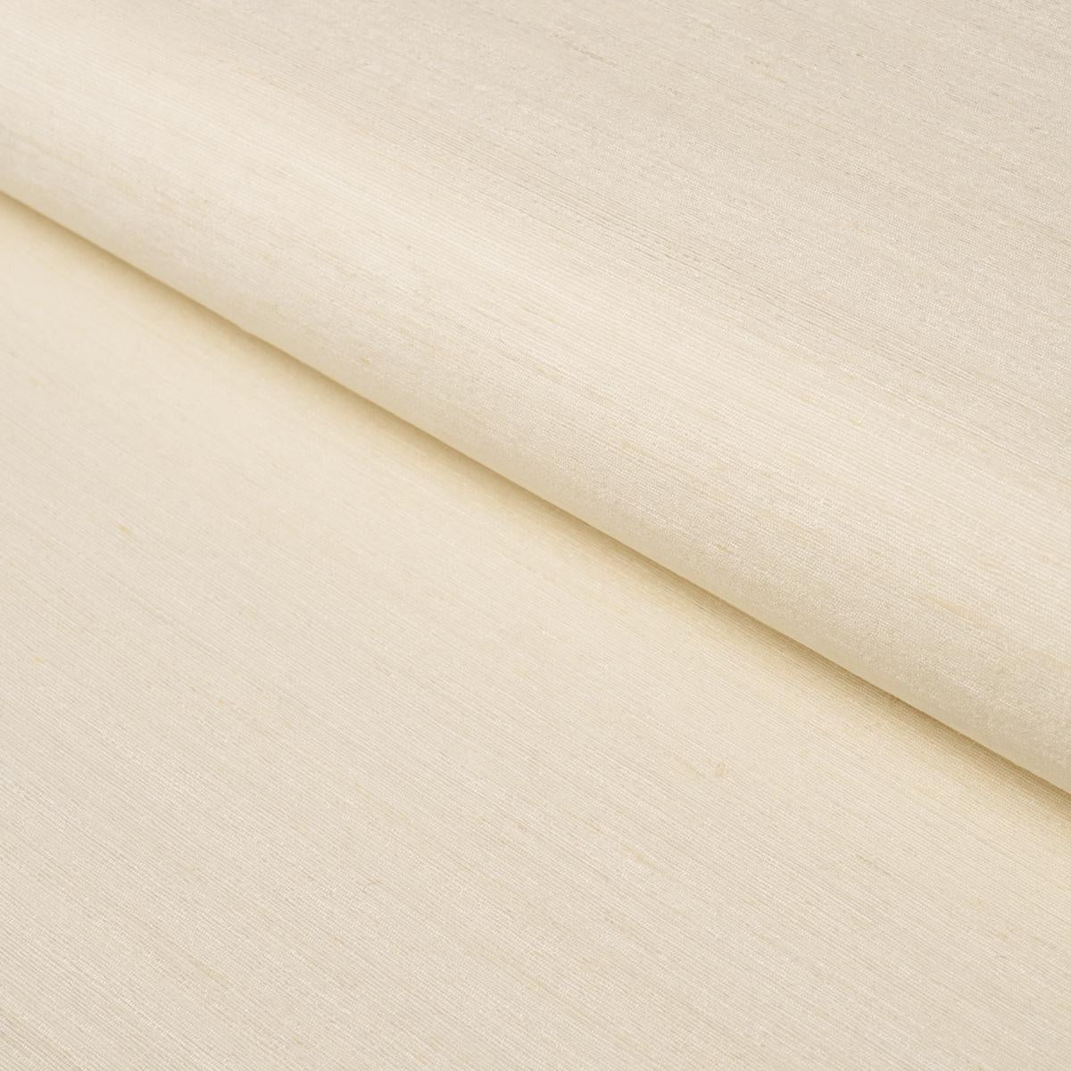 Schumacher Masara Handwoven Silk Ivory Fabric