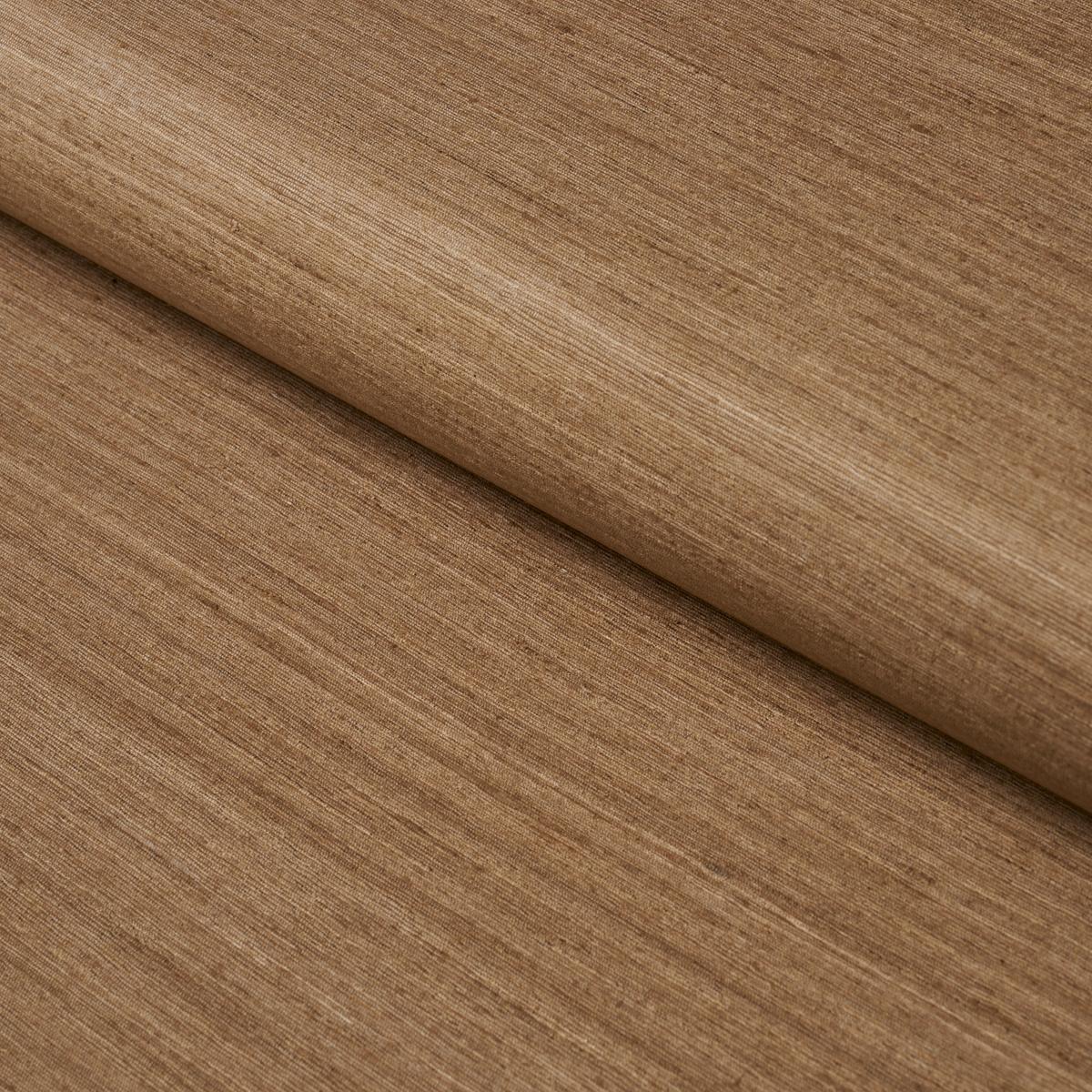 Schumacher Masara Handwoven Silk Sesame Fabric