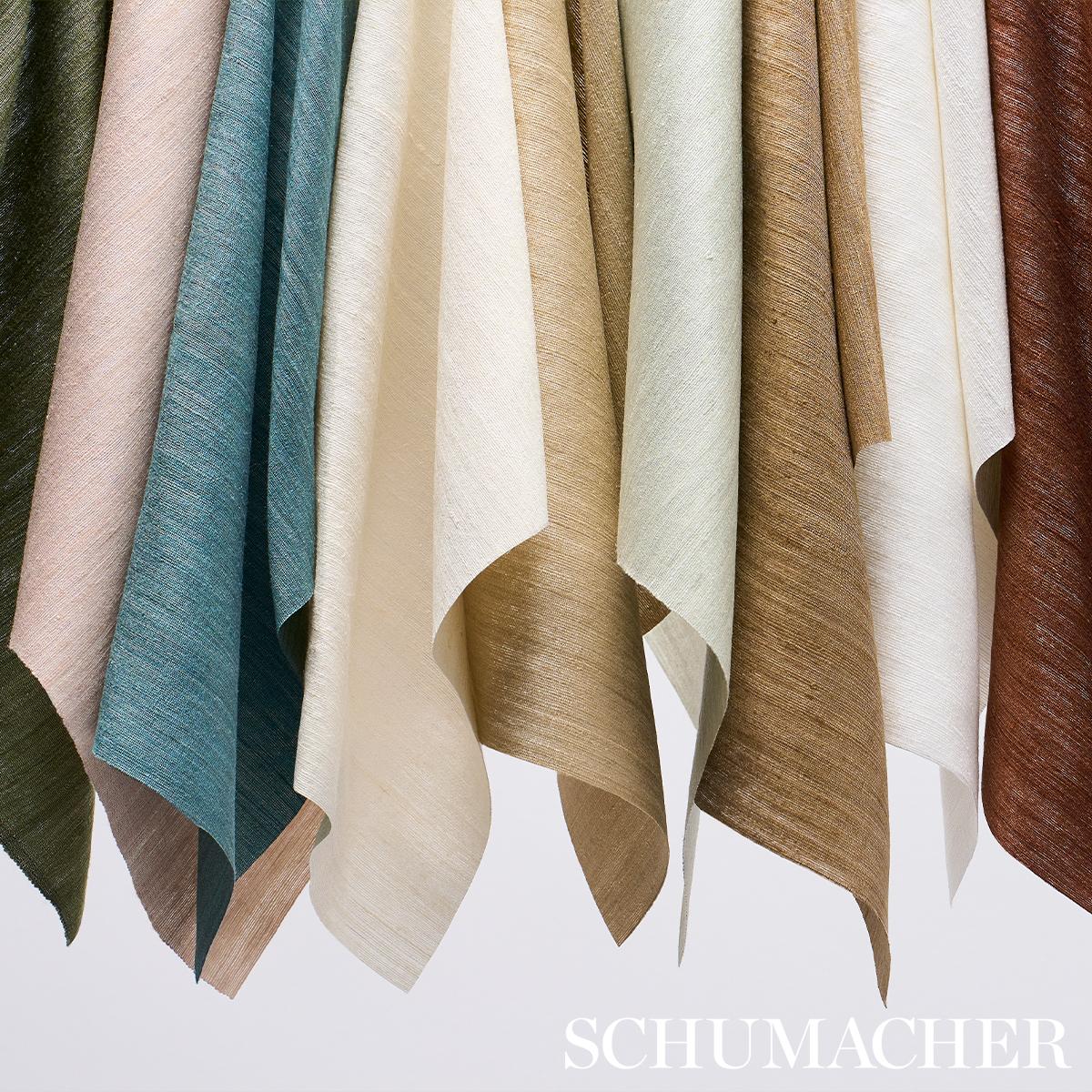 Schumacher Masara Handwoven Silk Pearl Fabric