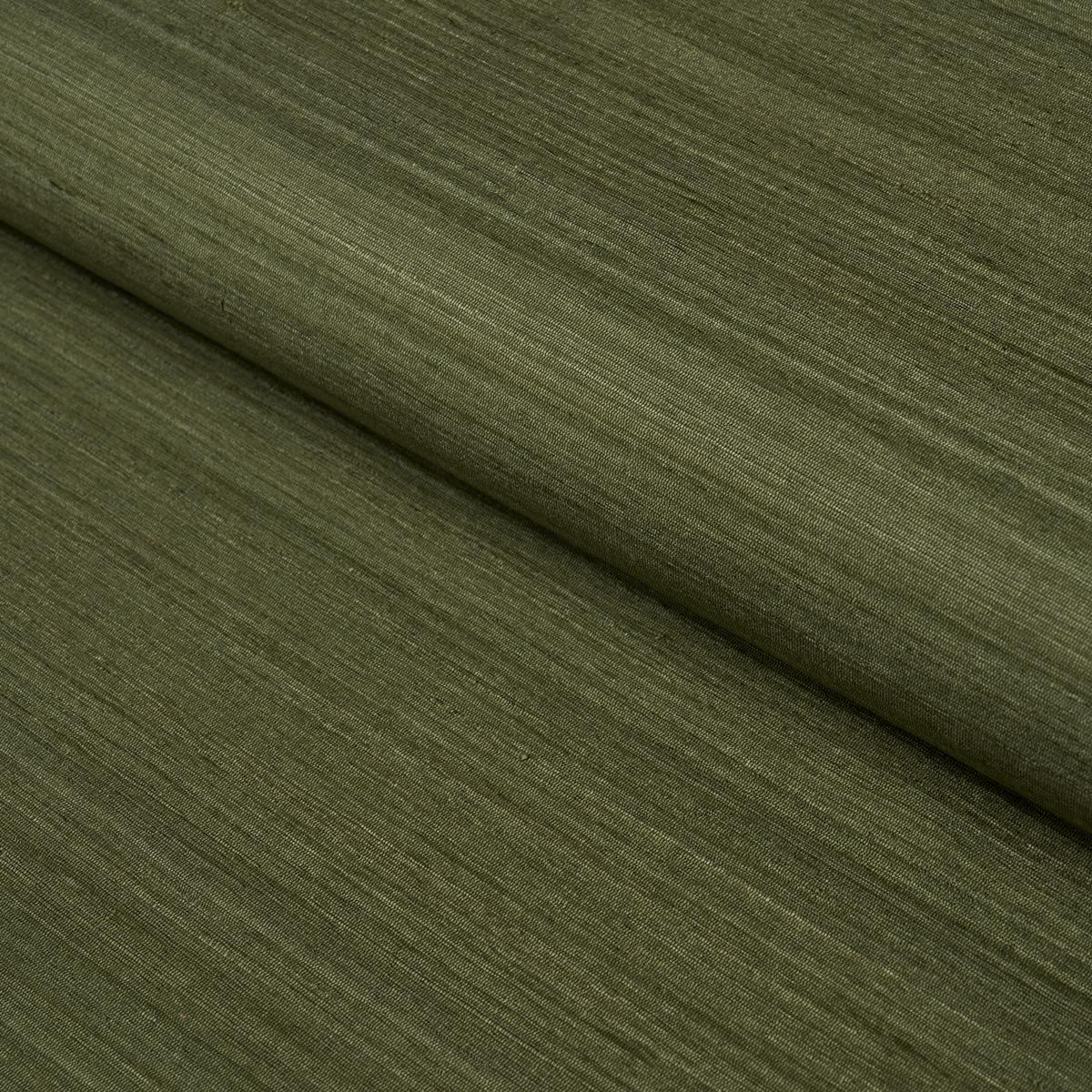 Schumacher Masara Handwoven Silk Herb Fabric
