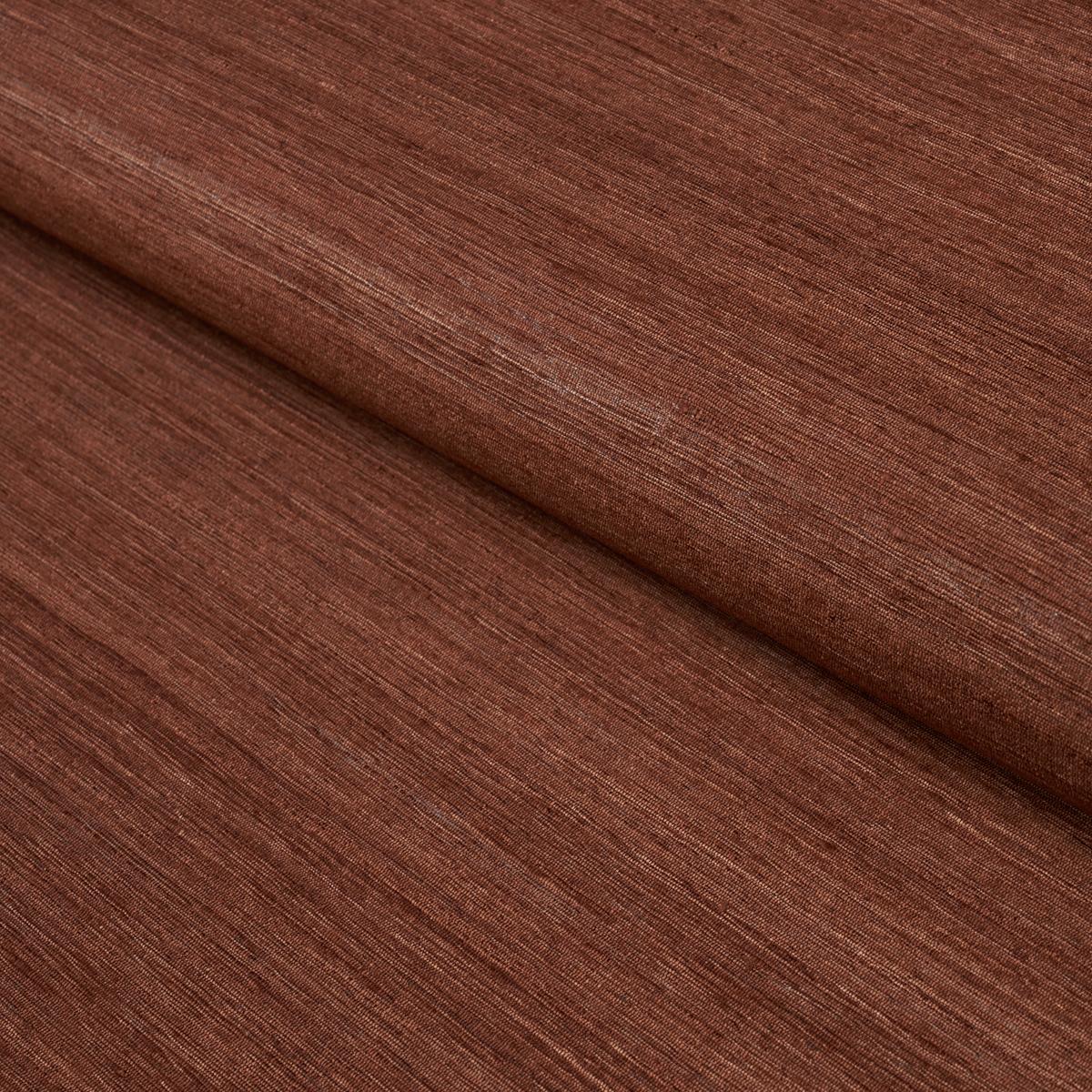 Schumacher Masara Handwoven Silk Cognac Fabric