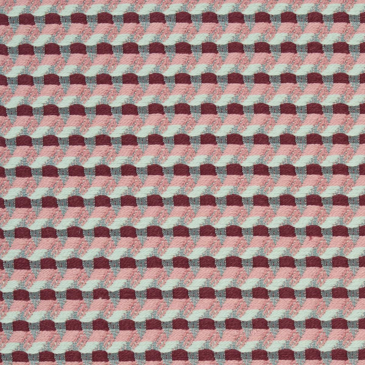Schumacher Limon Weave Raspberry Fabric