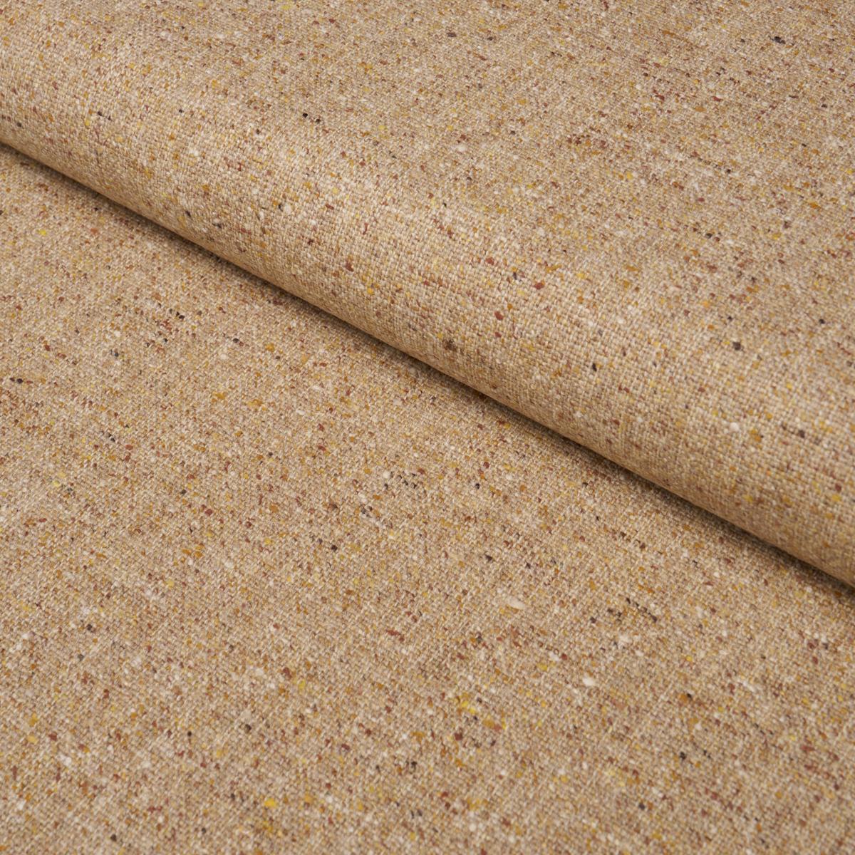Schumacher Clarke Donegal Wool Blend Beige Fabric