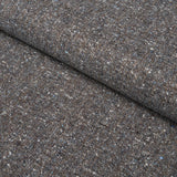 Schumacher Clarke Donegal Wool Blend Dark Grey Fabric