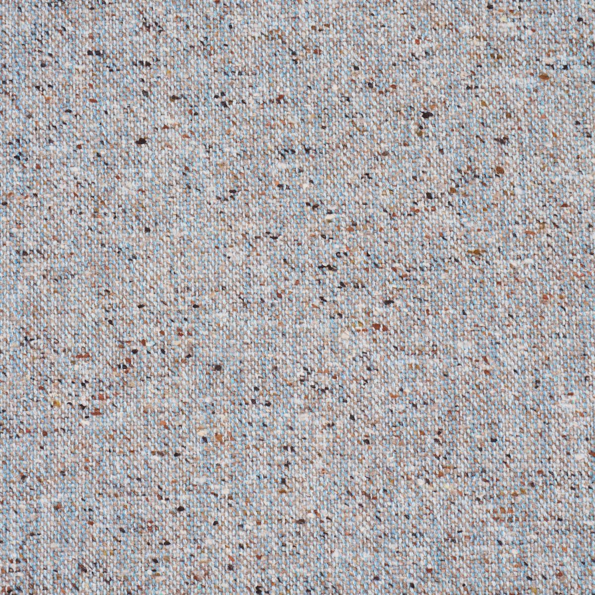 Schumacher Clarke Donegal Wool Blend Light Blue Fabric