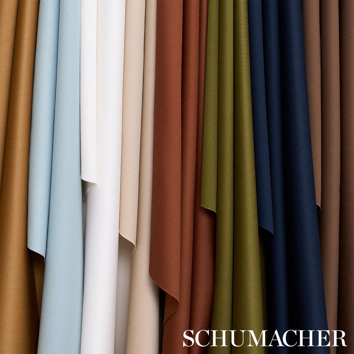 Schumacher Donovan Merino Wool Sateen Taupe Fabric