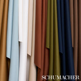 Schumacher Donovan Merino Wool Sateen Taupe Fabric