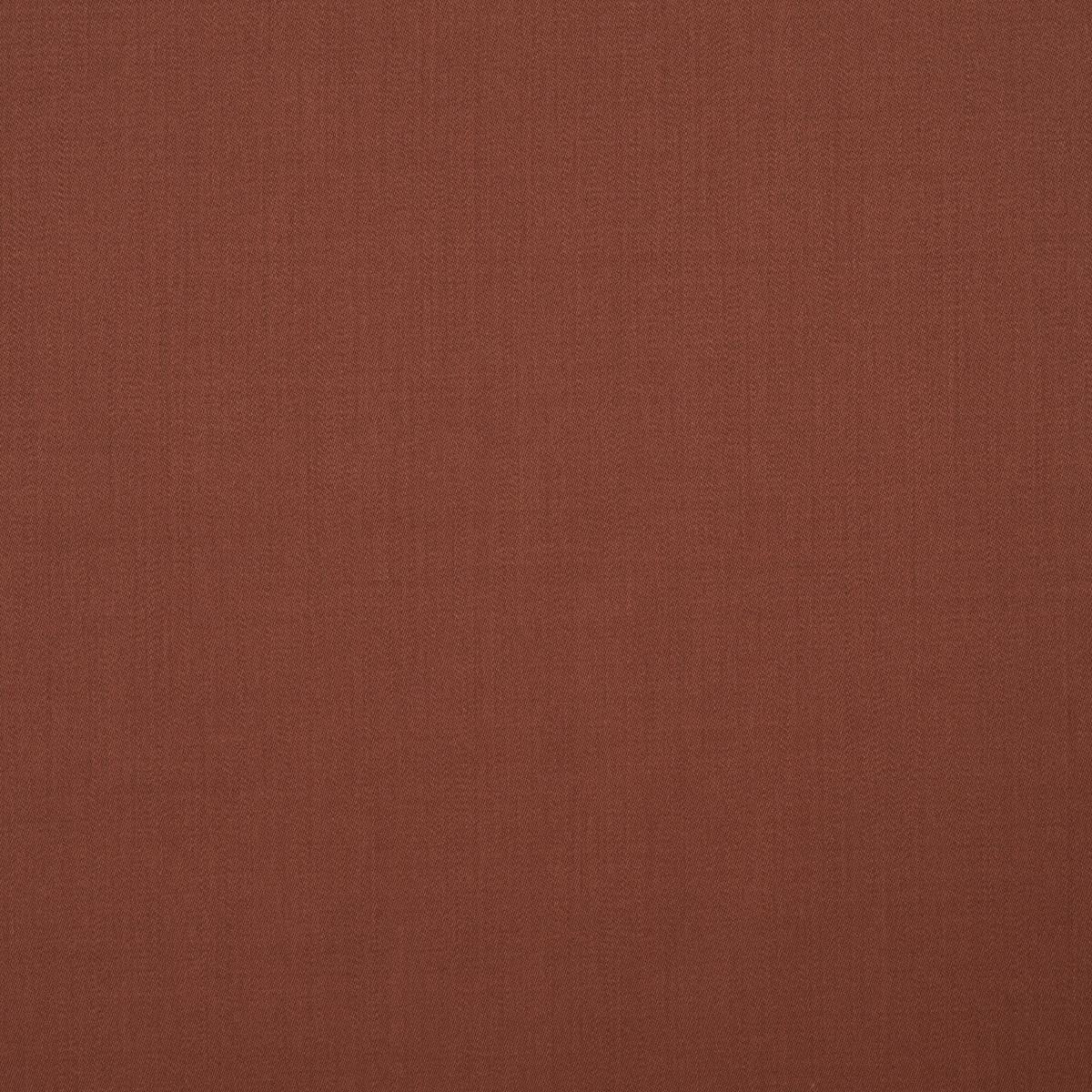 Schumacher Donovan Merino Wool Sateen Rust Fabric