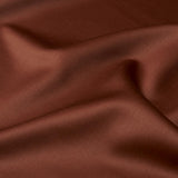 Schumacher Donovan Merino Wool Sateen Rust Fabric