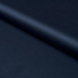 Schumacher Donovan Merino Wool Sateen Navy Fabric