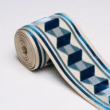 Schumacher Staffordshire Blue Jilly Velvet Tape