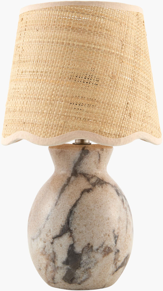 Livabliss Cerava CRVA-005 14"H x 8"W x 8"D Table Lighting