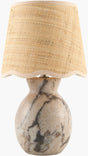 Livabliss Cerava CRVA-005 14"H x 8"W x 8"D Table Lighting