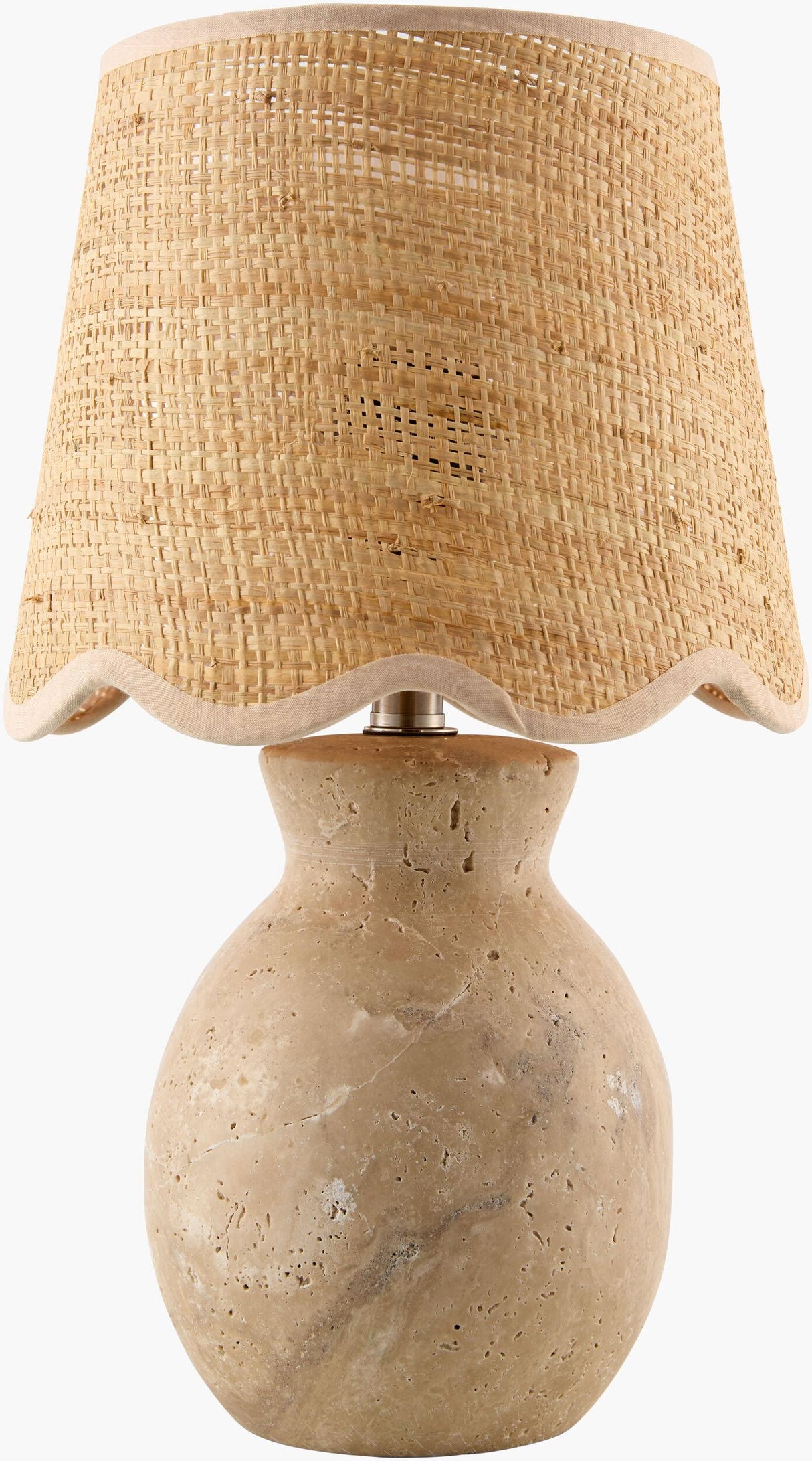 Livabliss Cerava CRVA-008 14"H x 8"W x 8"D Table Lighting