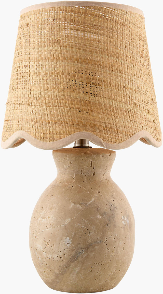 Livabliss Cerava CRVA-008 14"H x 8"W x 8"D Table Lighting