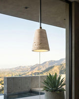 Livabliss Cavertine CVTN-001 4"L x 4"W x 6"H Ceiling Lighting