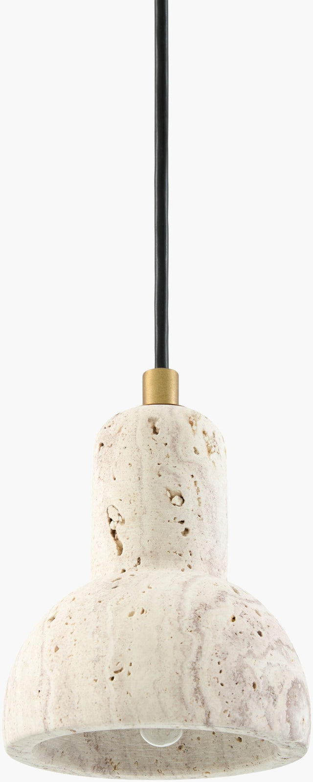 Livabliss Cavertine CVTN-003 4"L x 4"W x 6"H Ceiling Lighting