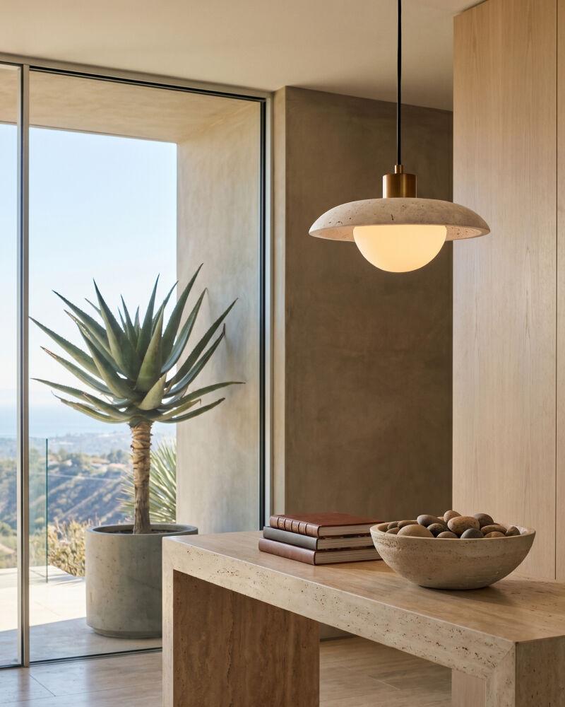 Livabliss Cavertine CVTN-006 10"L x 10"W x 6"H Ceiling Lighting