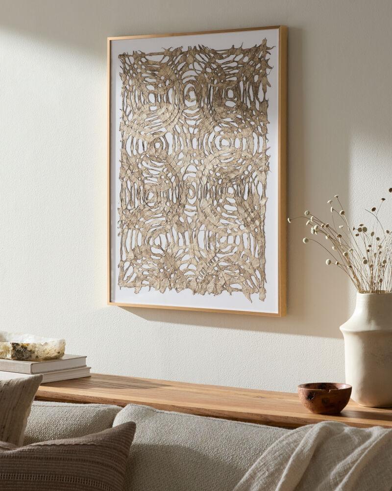 Livabliss Kehena ENH-003 28"H x 22"W x 1"D Art