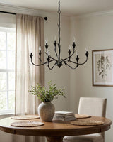 Surya Lustre LSTR-009 40"L x 40"W x 37"H Ceiling Lighting