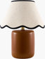 Livabliss Marivela MVLA-015 15"H x 12"W x 12"D Table Lighting