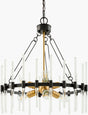 Surya Solenne SLNE-003 22"L x 22"W x 25"H Ceiling Lighting