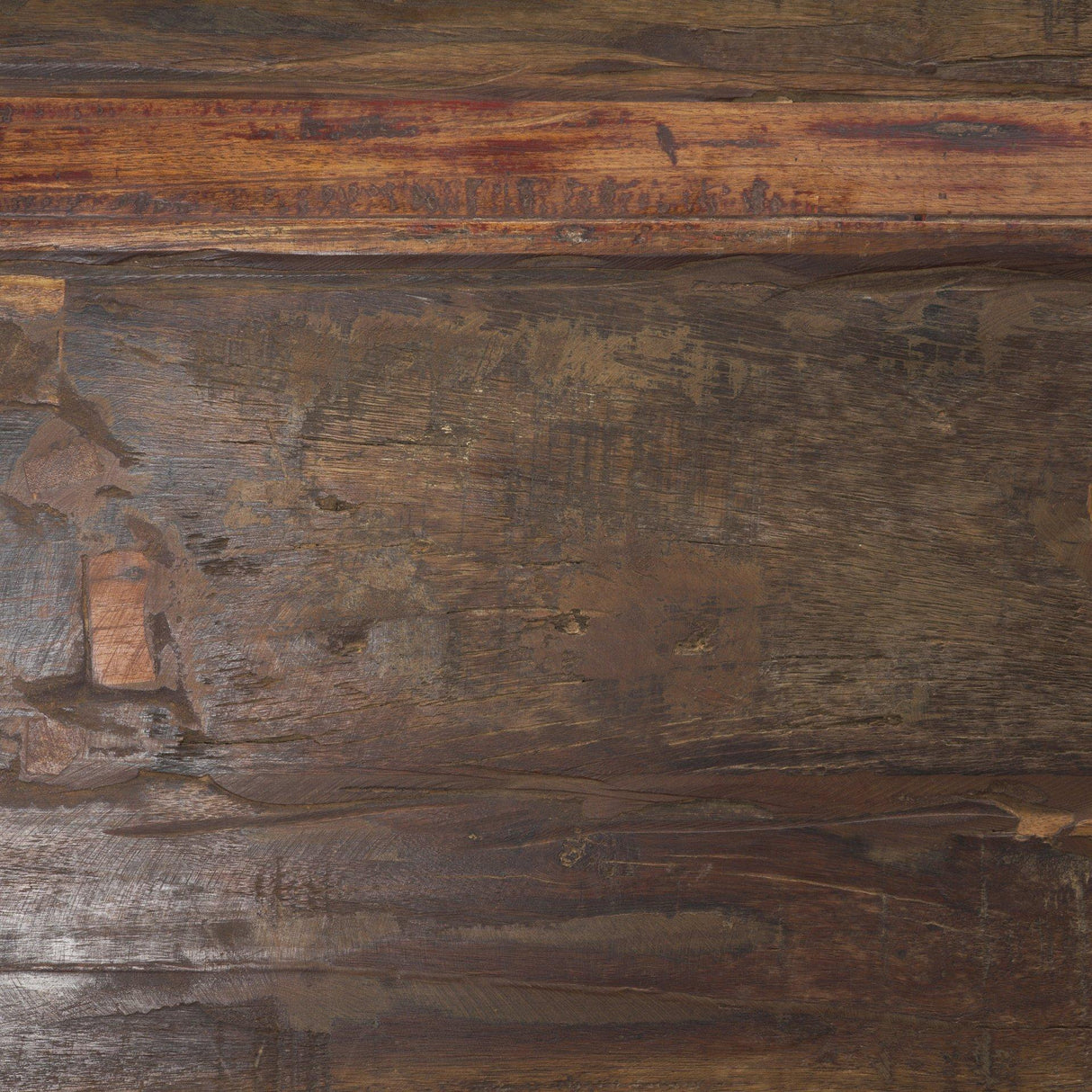 Mercana Estelle Rustic Brown Reclaimed Wood Bench