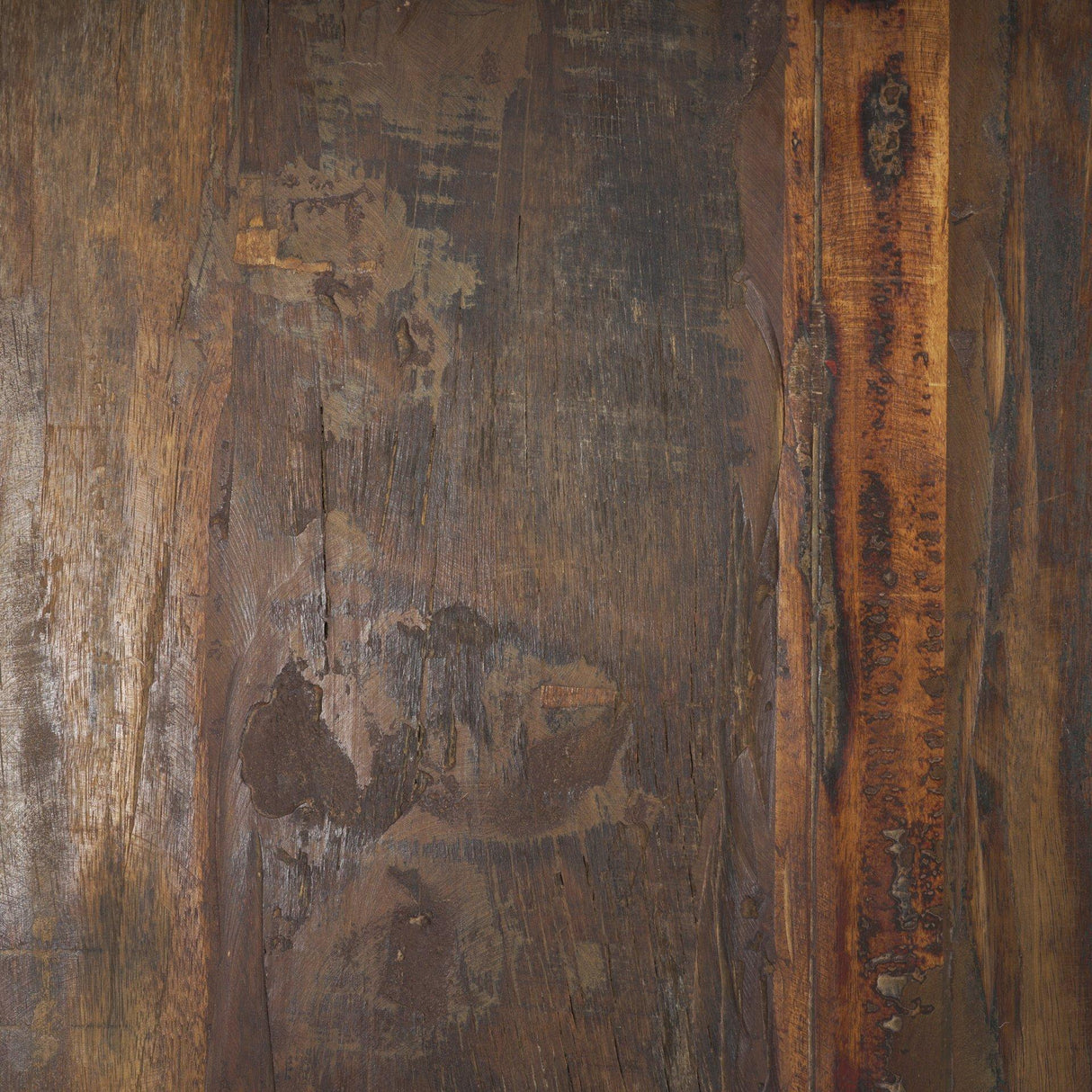 Mercana Estelle Rustic Brown Reclaimed Wood Bench