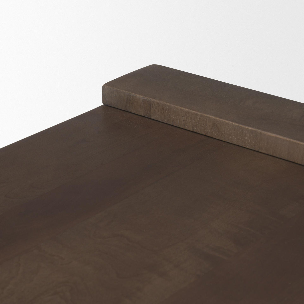Mercana Wesson Dark Brown Wooden Rectangular Coffee Table