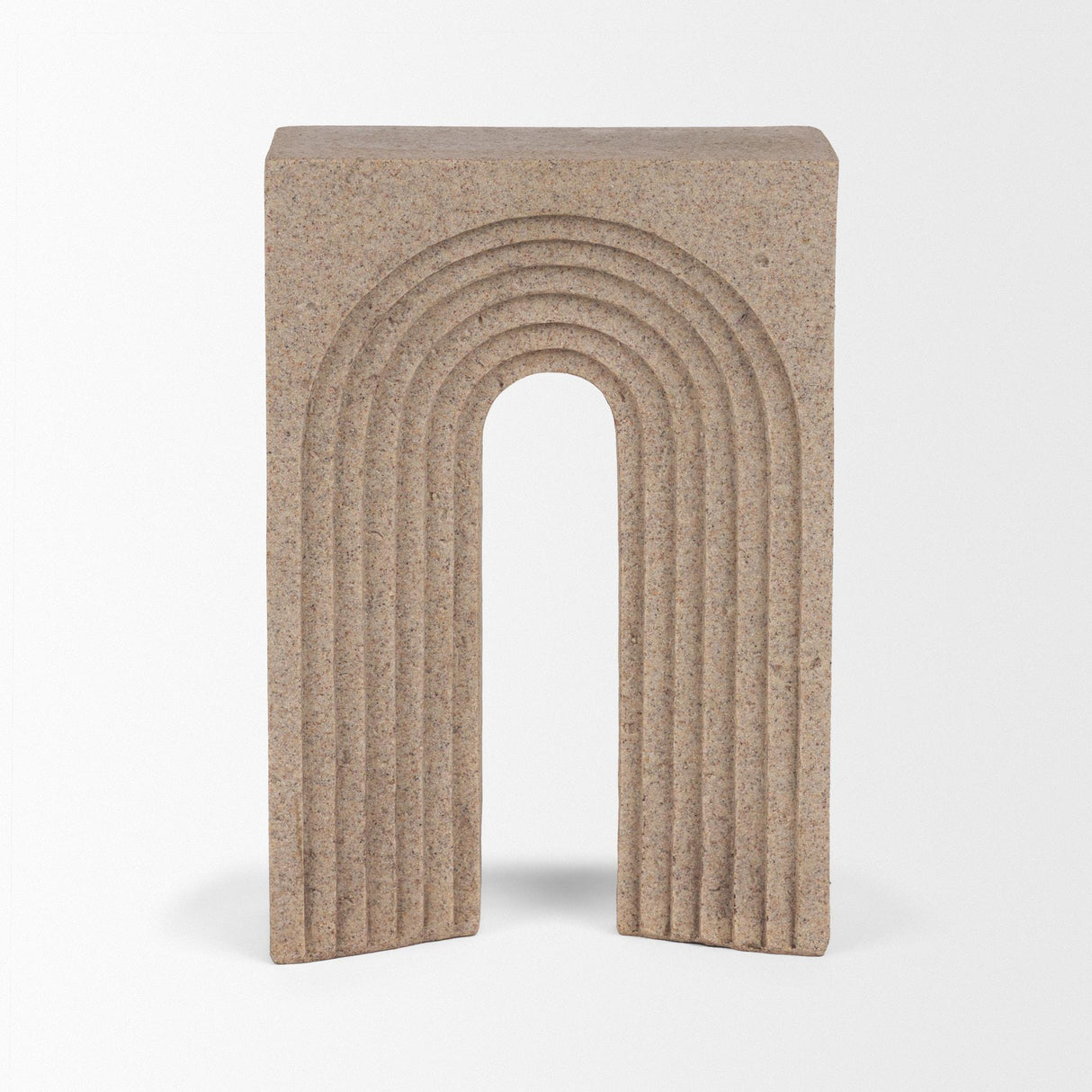 Mercana Kacia Resin Textured SandStone Decorative Object