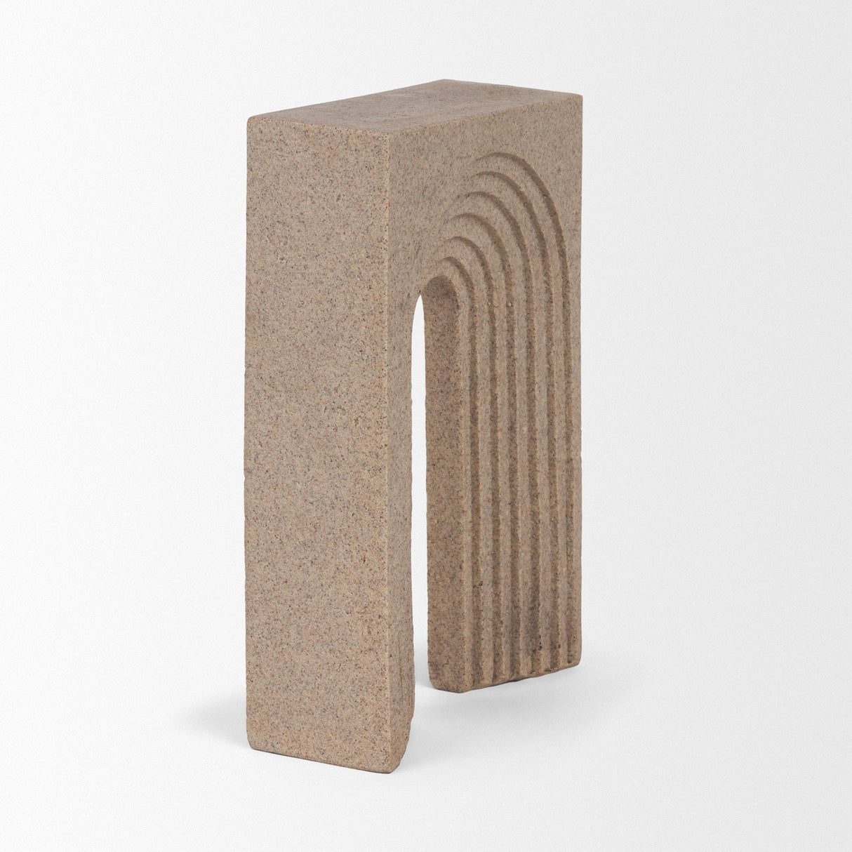 Mercana Kacia Resin Textured SandStone Decorative Object
