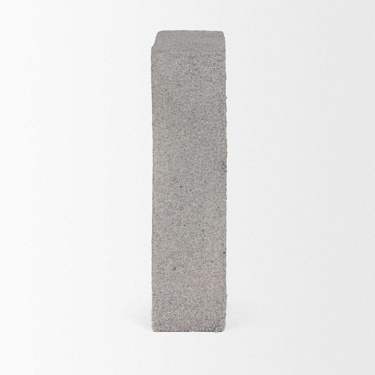 Mercana Kacia Resin Textured Concrete Gray Decorative Object